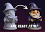 sculpt high quality 3d model, character, and figure for 3d printing in blender